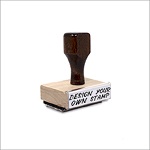 1 3/4&quot; Height Rubber Hand Stamps